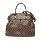 Louis Vuitton Damier Trevi GM 2-Way Shoulder Bag Brown