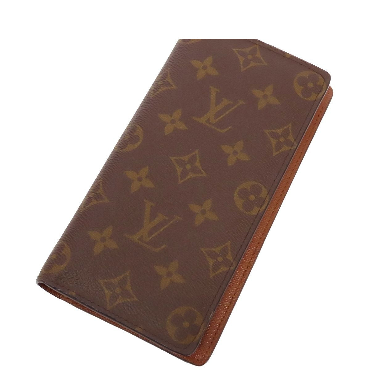 Louis Vuitton Portefeuille Brazza Brown Monogram Canvas Bifold Wallet