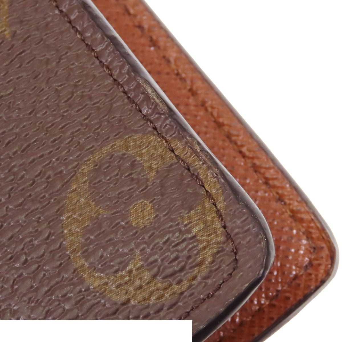 Louis Vuitton Portefeuille Brazza Brown Monogram Canvas Bifold Wallet — view 4