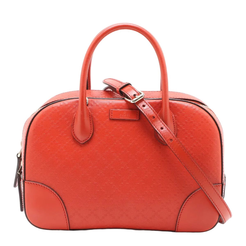 Gucci Diamante Bright Crossbody Leather 2-Way Handbag Shoulder