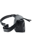 Loewe Small Puzzle Edge Bum Bag Black Calfskin Leather — view 4