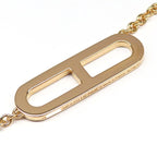 Hermes Necklace Eva-chaine D'ancre Lariat B Rose Gold Diamond — view 4
