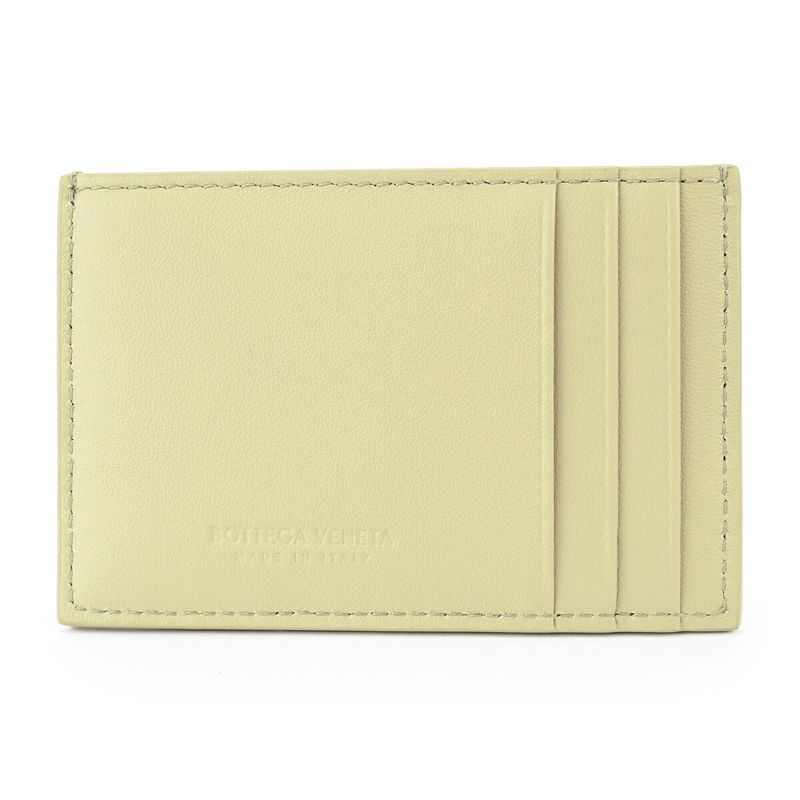 Bottega Veneta Card Case Cles Jit Travertine — view 3