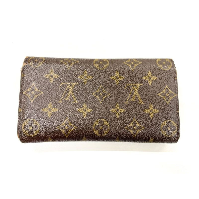 Louis Vuitton Monogram Portefeuille Sarah Long Wallet Brown — view 2