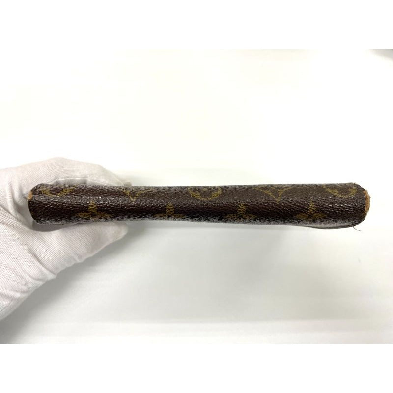 Louis Vuitton Monogram Portefeuille Sarah Long Wallet Brown — view 3