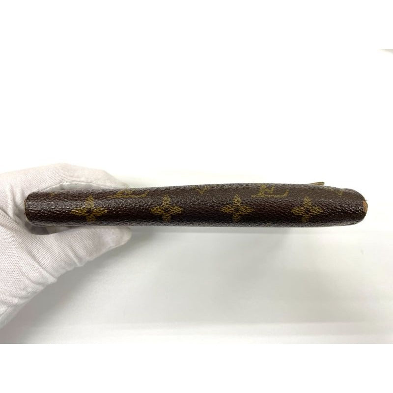 Louis Vuitton Monogram Portefeuille Sarah Long Wallet Brown — view 4