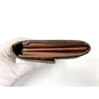 Louis Vuitton Monogram Portefeuille Sarah Long Wallet Brown — view 6