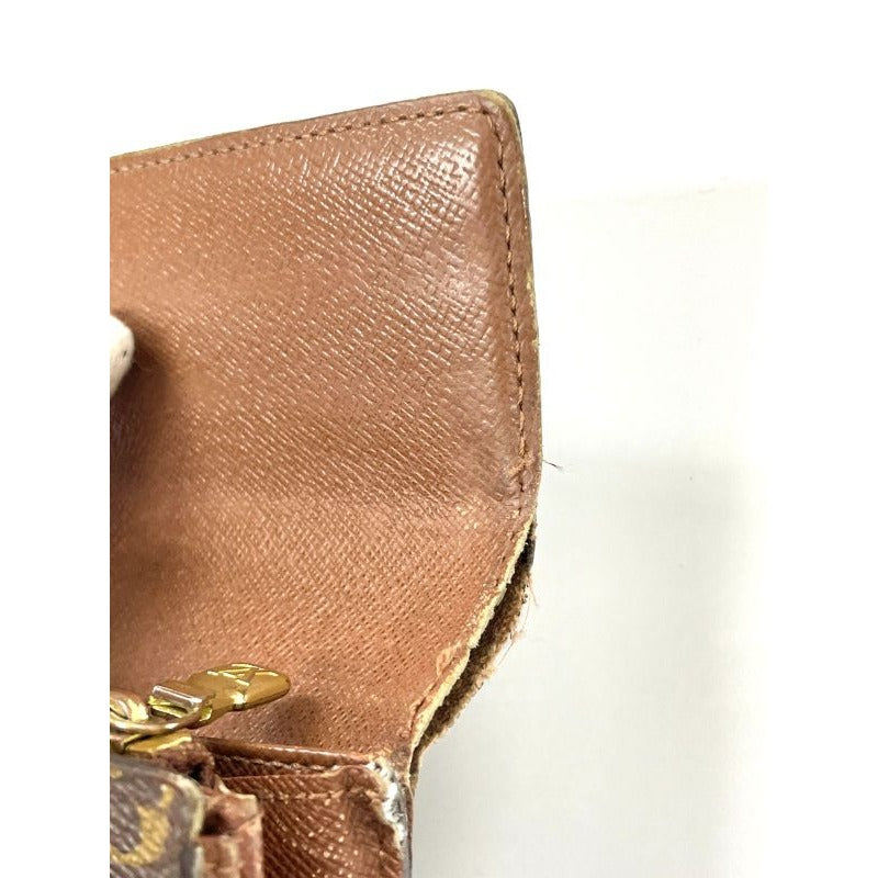 Louis Vuitton Monogram Portefeuille Sarah Long Wallet Brown — view 9