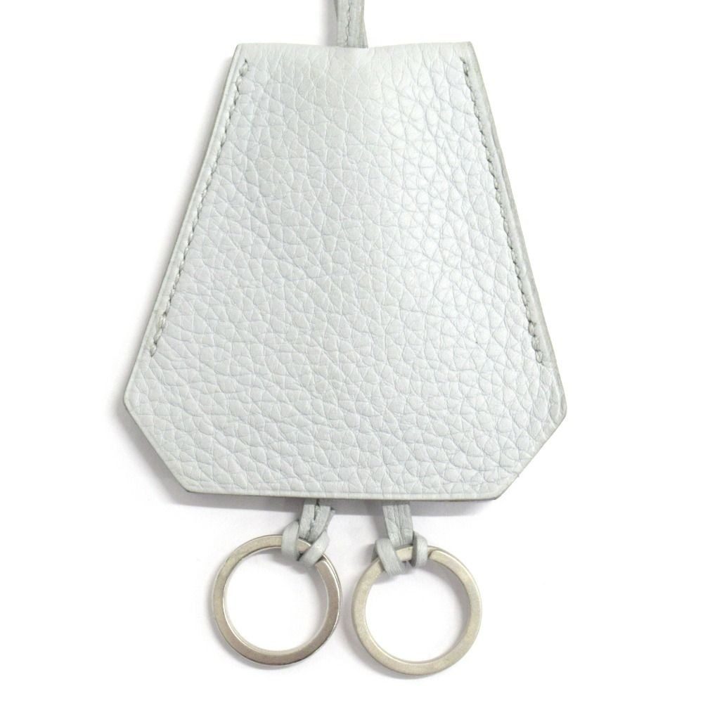 Hermes Martin Margiela Era Clochette Necklace Key Case Vintage Gray