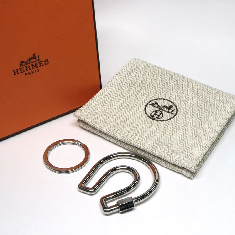 Hermes Key Holder Fair A Cheval Sling Bag Charm SS — view 5
