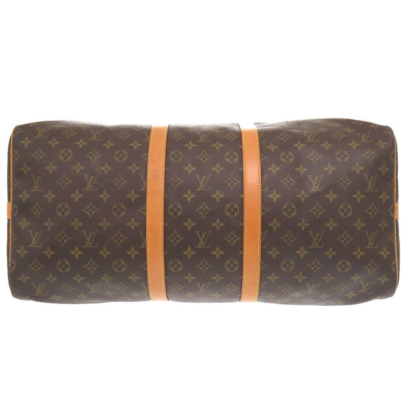 Louis Vuitton Keepall Bandouliere 55 Monogram Boston Bag 2029 — view 3