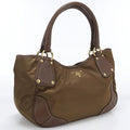 Prada Tote Nylon Totes Brown