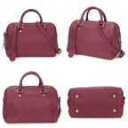 Louis Vuitton Speedy Bandouliere 25 Monogram Empreinte Purple Aurore 2-Way