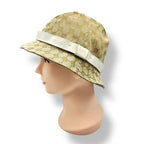 Gucci Bucket Hat Leather GG Canvas Beige — view 3