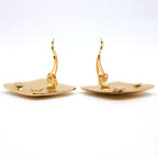Chanel Coco Mark Gold Plated 18.5 g Earrings — view 6