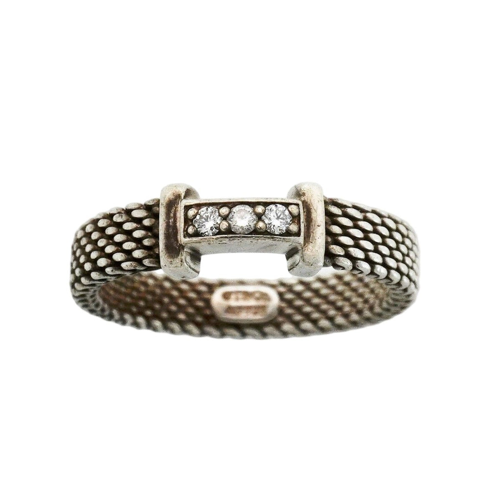 Tiffany & Co Ring 925 Sterling Silver Diamond — view 2