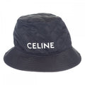 Celine Bucket M 2 aub 0930 C.38 no Hat Nylon Black