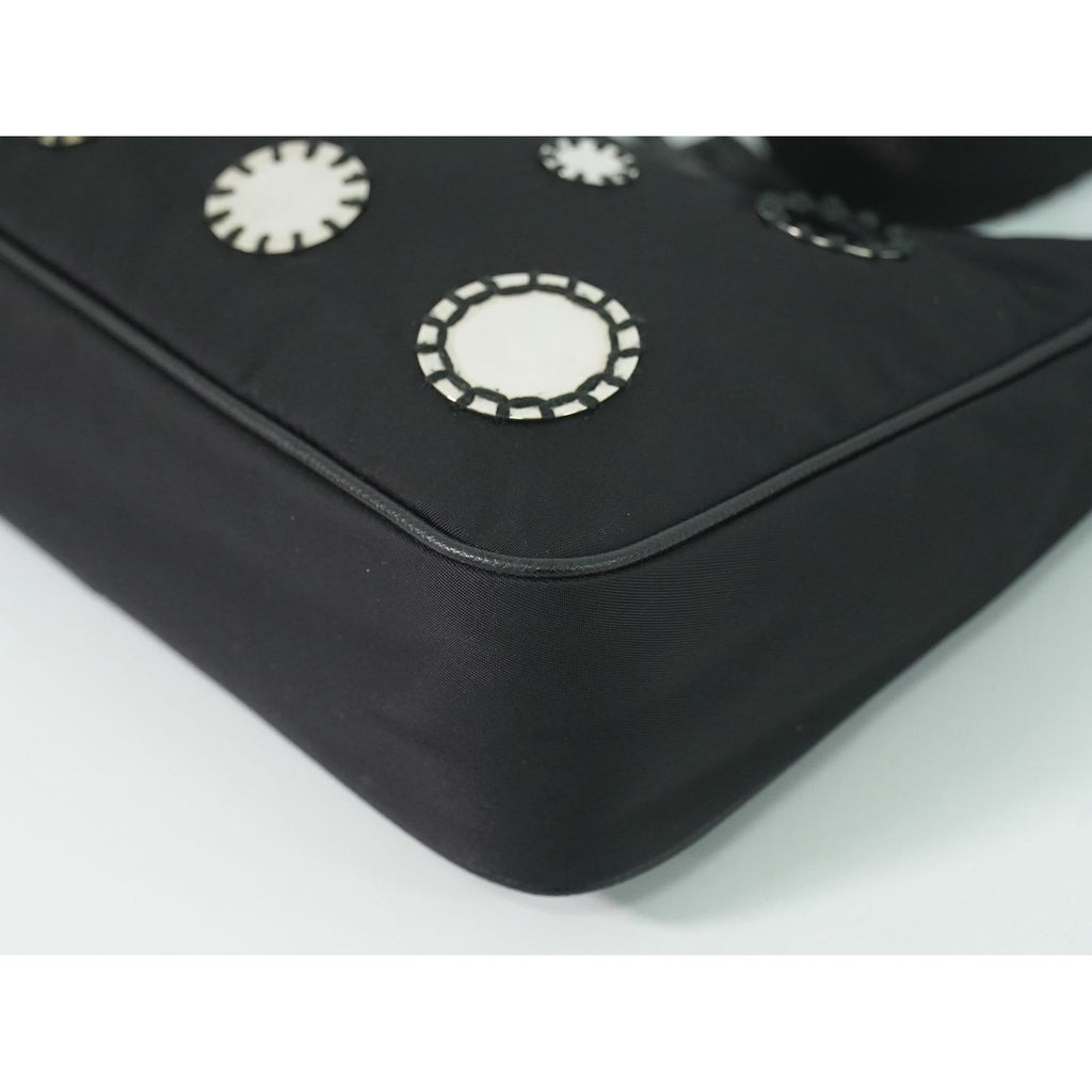 Prada Re Edition Shoulder Bag Pochette Nylon Black — view 4