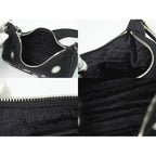 Prada Re Edition Shoulder Bag Pochette Nylon Black — view 8