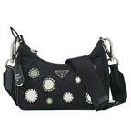 Prada Re Edition Shoulder Bag Pochette Nylon Black