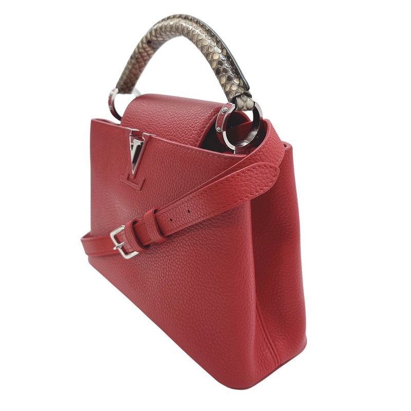 Louis Vuitton Capucines BB Shoulder Bag Taurillon Leather 1818 — view 3