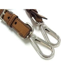 Prada Leather Shoulder Strap Tote Brown — view 3