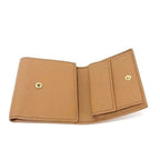 Gucci Soho Interlocking Leather Trifold Wallet Billfold Camel — view 3
