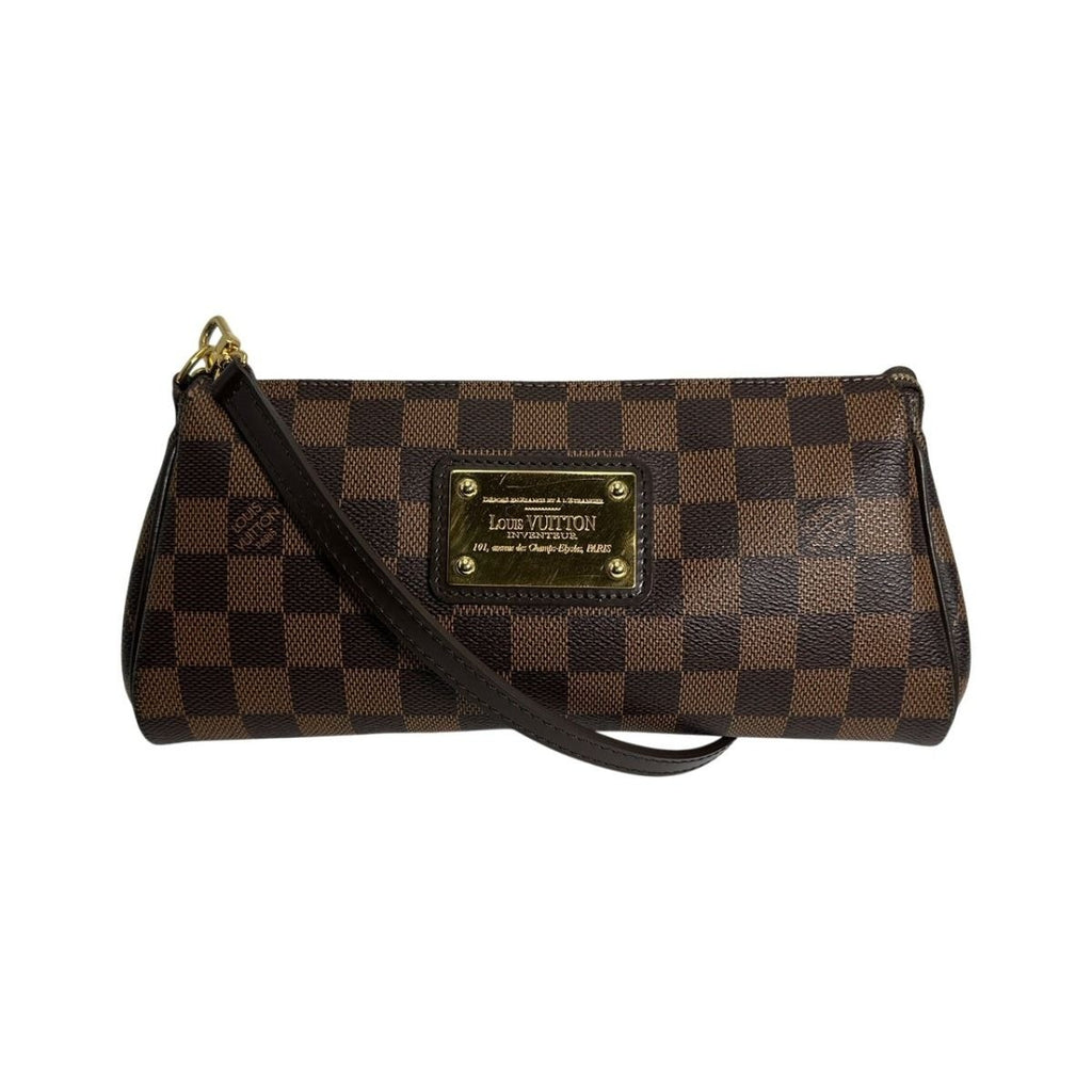 Louis Vuitton Damier 2-Way Bag Eva Handbag Brown