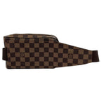 Louis Vuitton Damier Geronimos Leather Brown Belt Bag Gold — view 2