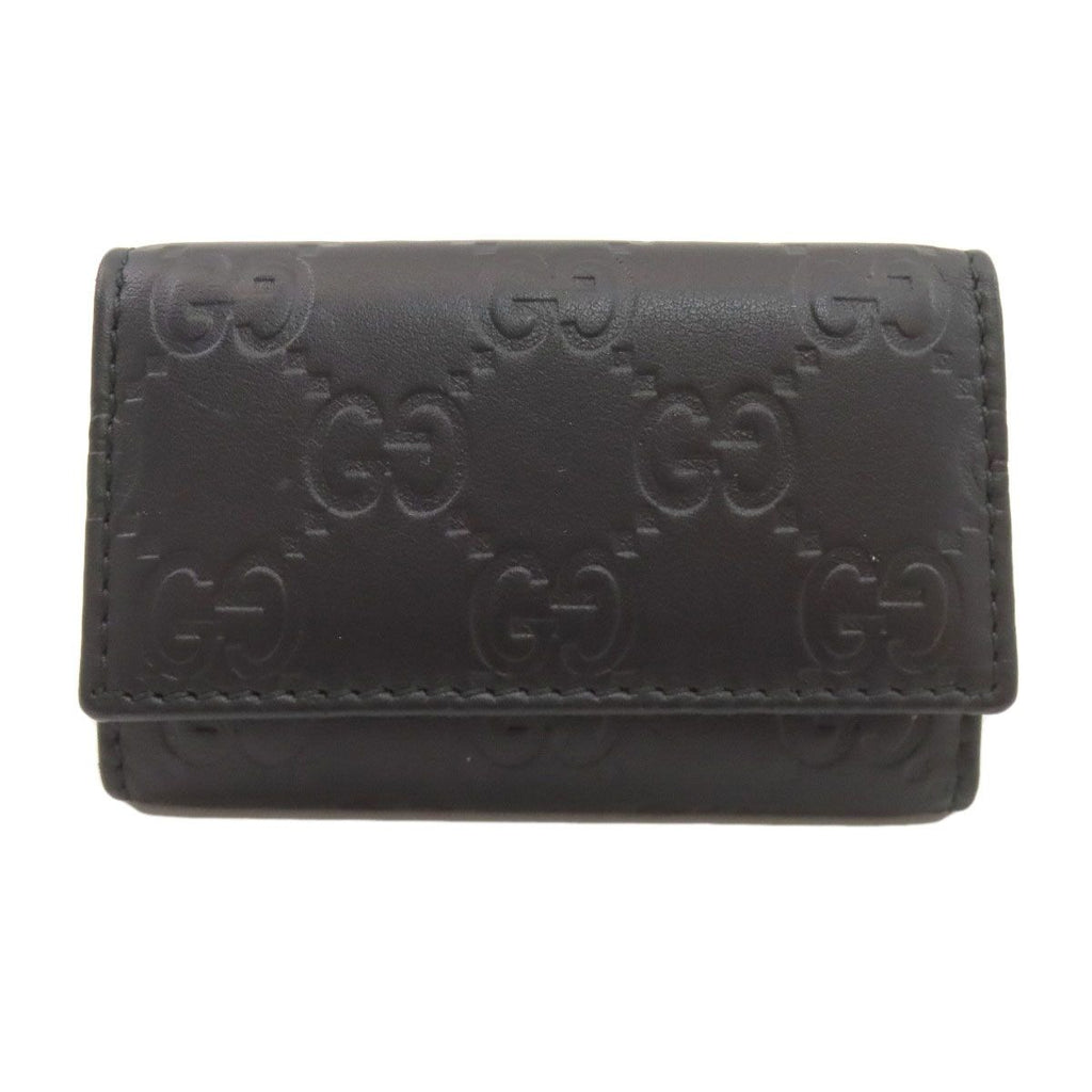 Gucci GG Signature Guccissima Key Case Leather Holder