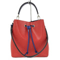 Louis Vuitton Neo Noe 2-Way Bag Epi Bicolor Coquelicot Blue