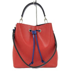 Louis Vuitton Neo Noe 2-Way Bag Epi Bicolor Coquelicot Blue