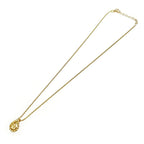 Christian Dior GP CD Logo Twist Necklace Gold — view 4