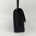 Chanel CC Logo New Travel Chain Shoulder Bag Black Nylon Vintage — view 7