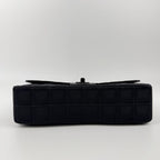 Chanel CC Logo New Travel Chain Shoulder Bag Black Nylon Vintage — view 8