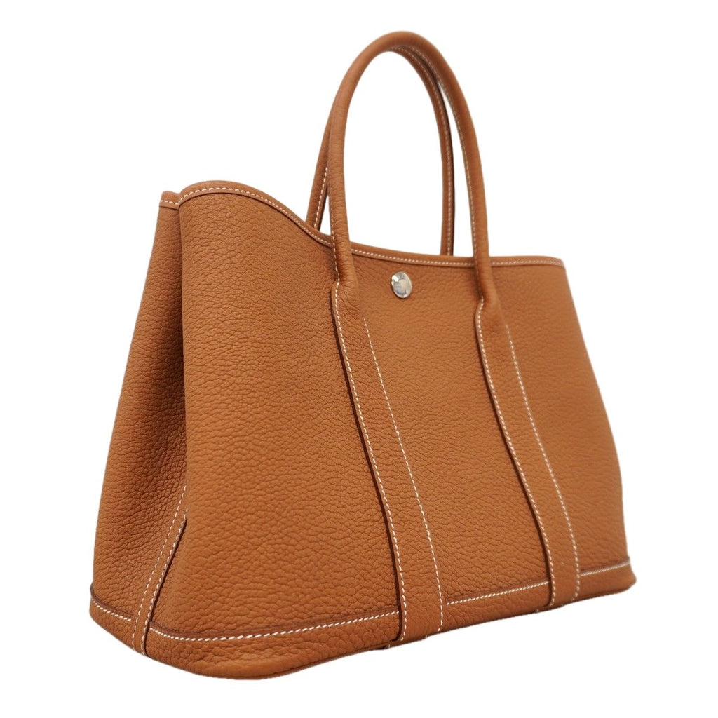 Hermes Tote Garden Party TPM Negonda Gold Silver — view 2