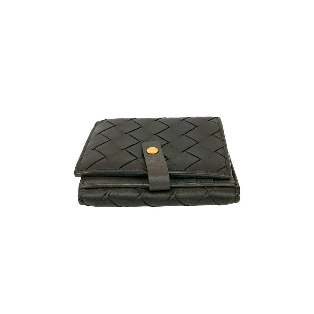 Bottega Veneta Intrecciato Leather Bifold Wallet Mini — view 3