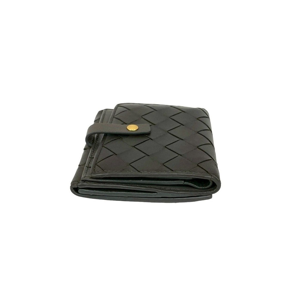 Bottega Veneta Intrecciato Leather Bifold Wallet Mini — view 4