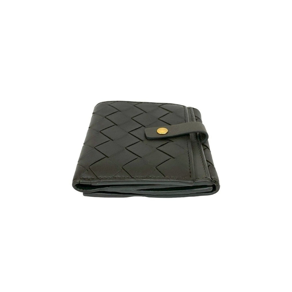 Bottega Veneta Intrecciato Leather Bifold Wallet Mini — view 5