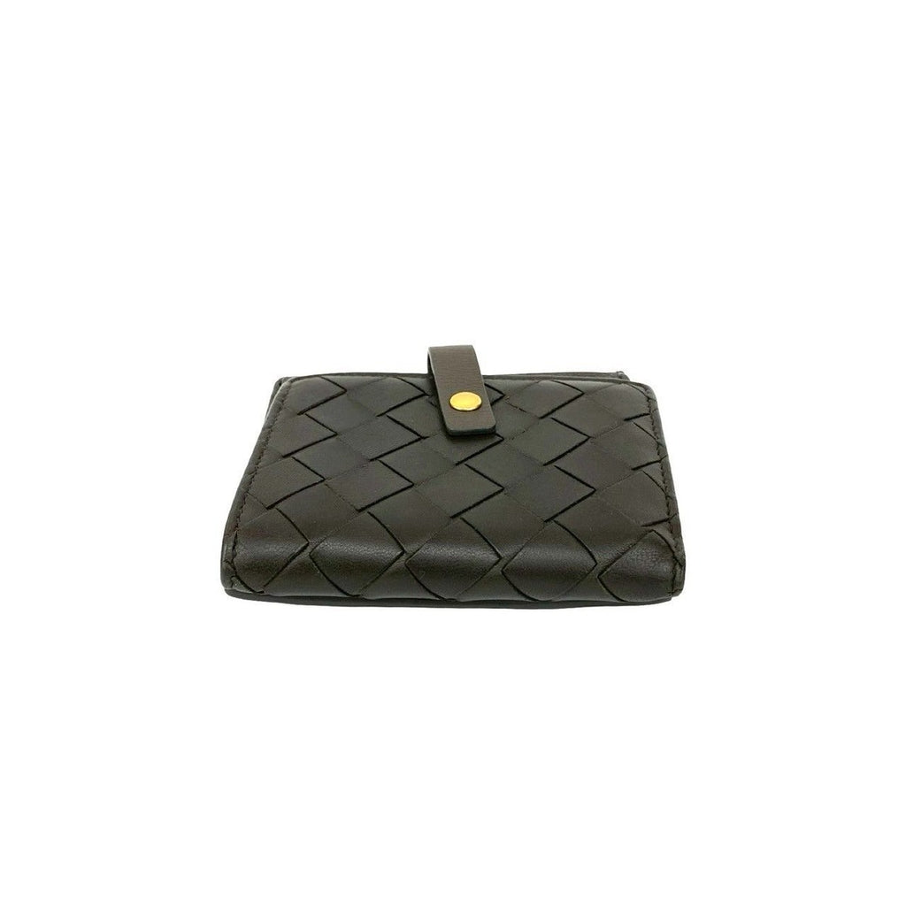 Bottega Veneta Intrecciato Leather Bifold Wallet Mini — view 6