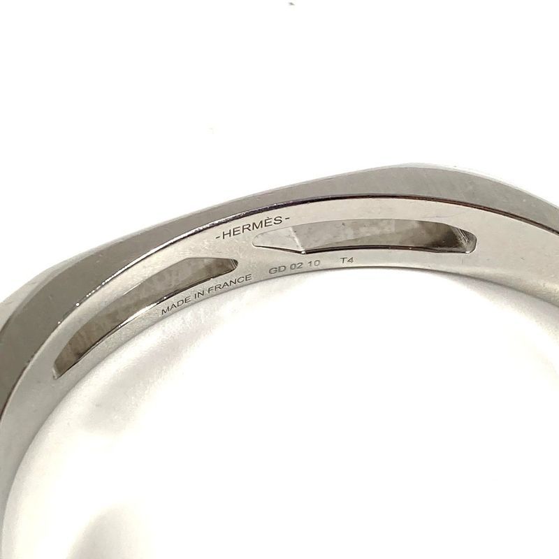 Hermes Bangle Delta Cuff SS Silver — view 7