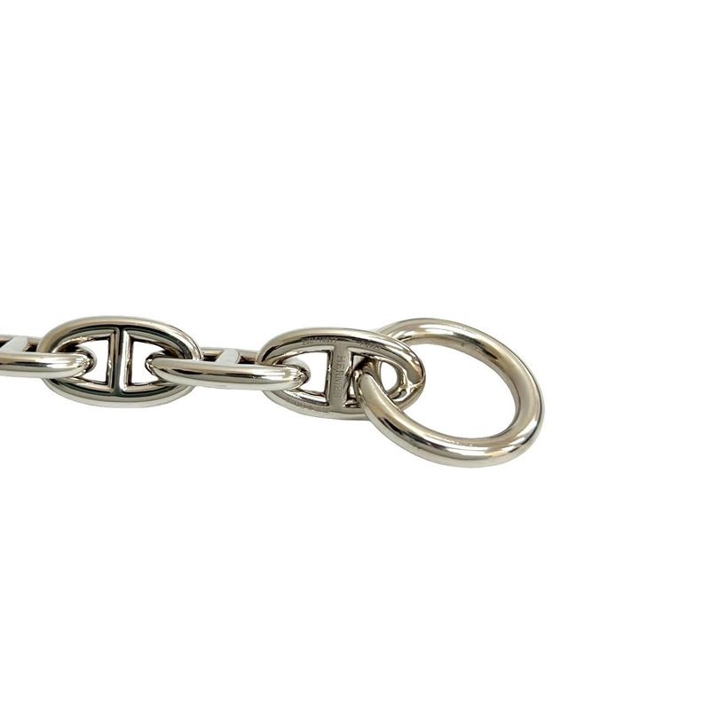Hermes Chaine D'ancre GM 11 Pieces Silver 925 Chain Bracelet Bangle Accessory — view 3