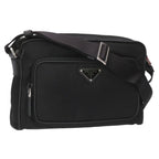 Prada 2 Vh190 Small Re-Nylon Saffiano Leather Shoulder Bag