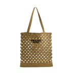 Prada Tote Crochet Totes Green
