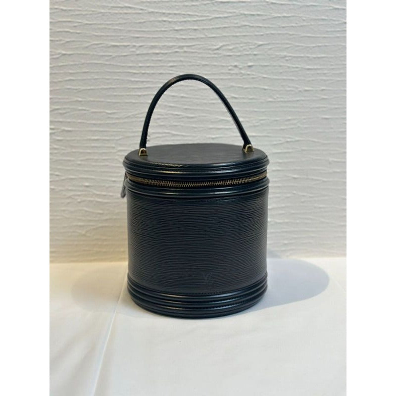 Louis Vuitton Epi Cannes Vanity Bag Black — view 5