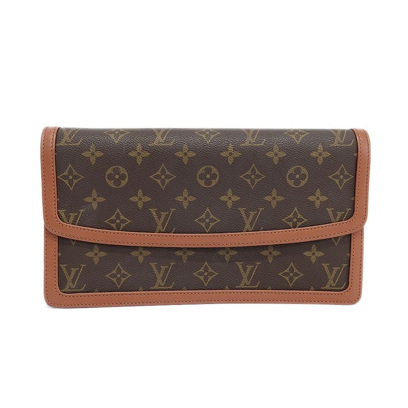 Louis Vuitton Pochette Dam Clutch Bag Monogram Second