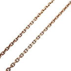 Dior Petit CD Diamond Resin Pearl Necklace Rose Gold — view 5
