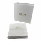 Dior Petit CD Diamond Resin Pearl Necklace Rose Gold — view 8