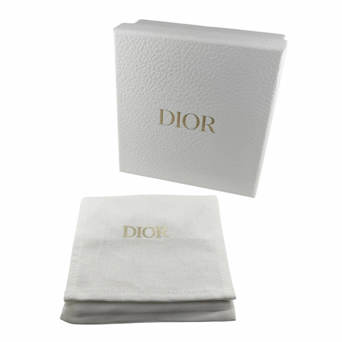 Dior Petit CD Diamond Resin Pearl Necklace Rose Gold — view 8
