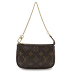 Louis Vuitton Monogram Mini Pochette Pouch Multi